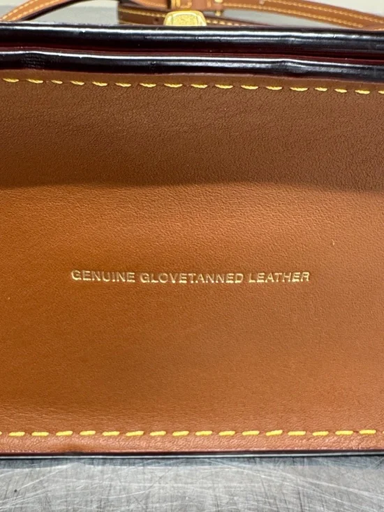 Brown Coach Willis Glovelesthered Top-Handle 18 Satchel with Crossbody Strap - Picture 5 of 11